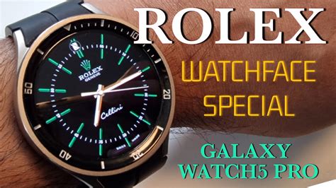 galaxy watch 46mm rolex face